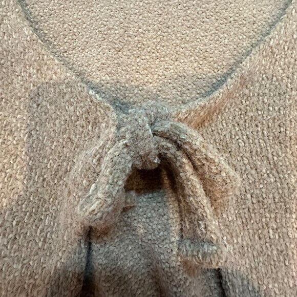 Hollister Womens Brown Knit Tie-Front Cardigan Sweater Size M - Picture 7 of 10